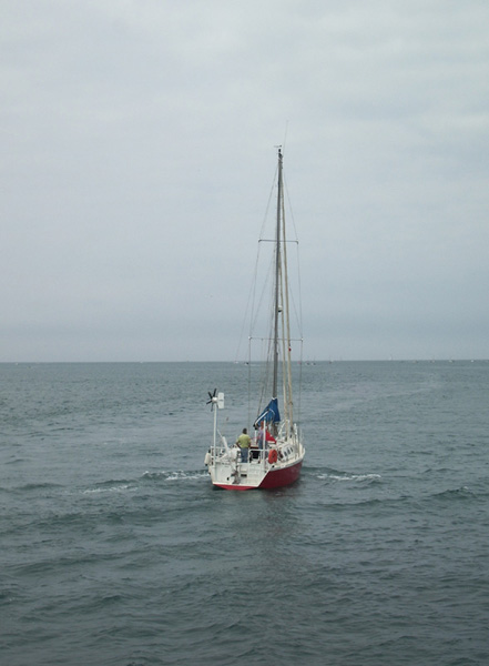 ins weite Meer hinaus