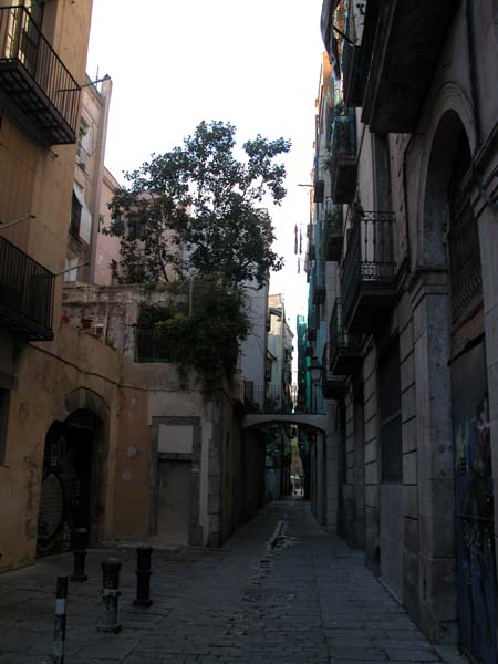 Gasse in Barcelona 