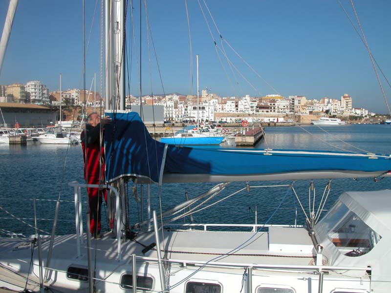 Ankunft in L’Ametlla de Mar 