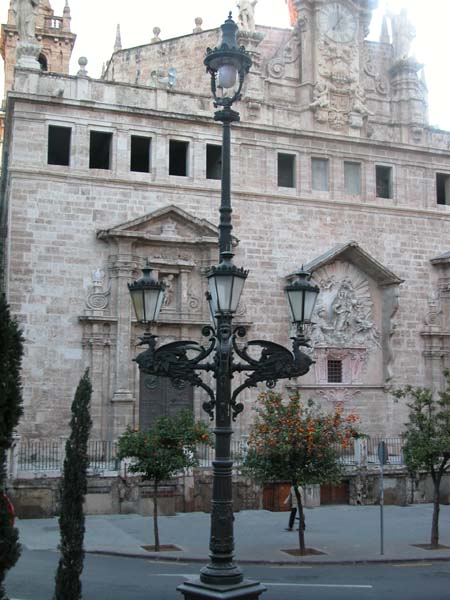 Kandelaber in Valencia 