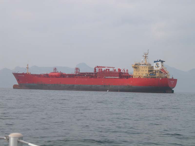 Tanker vor Anker 