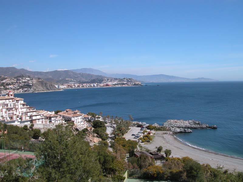 Blick Richtung Almuñécar 