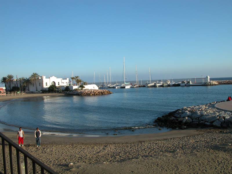 im Hafen von Marbella 