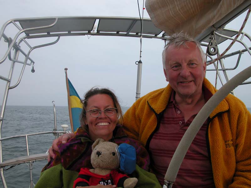 Hjalmar mit Ariane und Charly 
