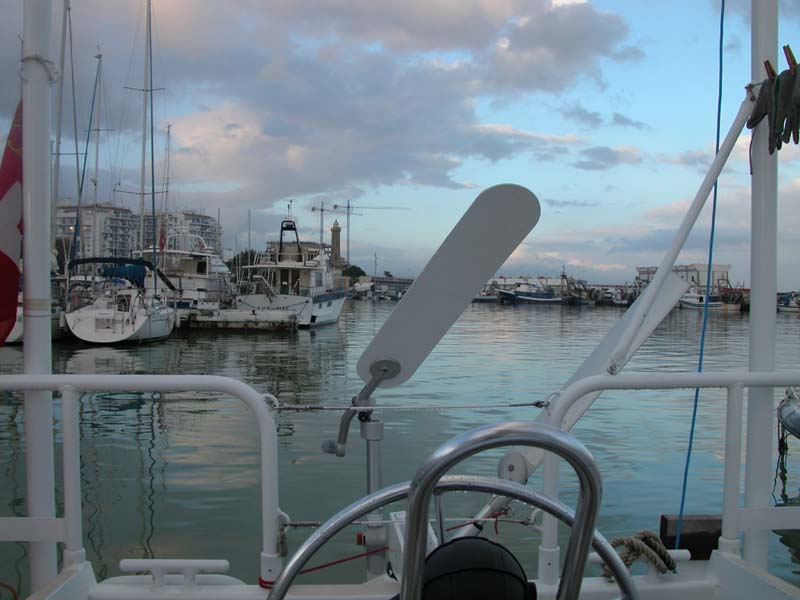 Regenwetter in Estepona 