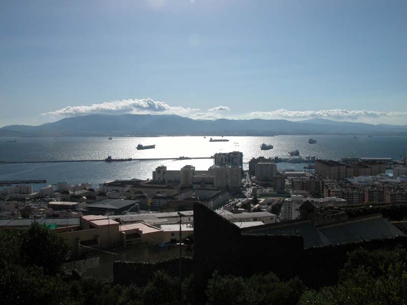 Blick auf Algeciras 