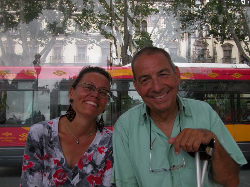 Warten auf den Bus 