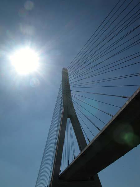 Brücke über die Río Guariana 