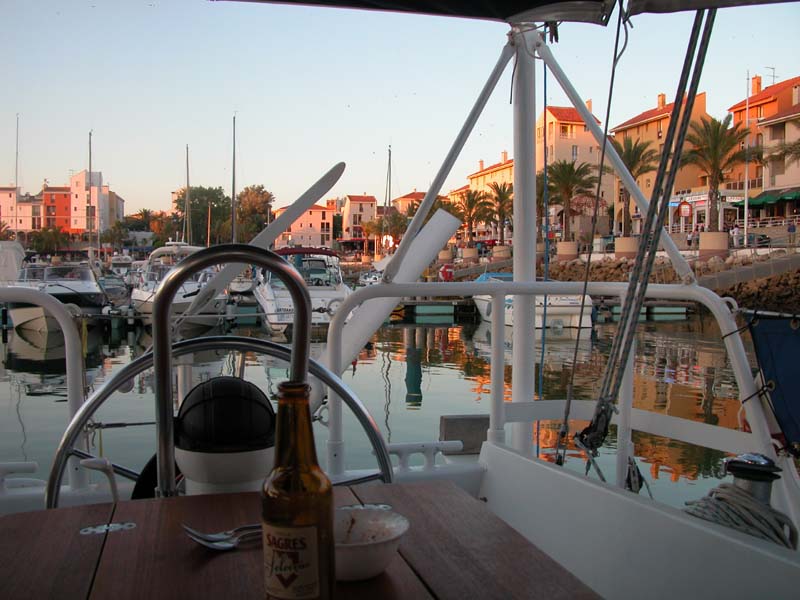 Abendstimmung in Vilamoura 