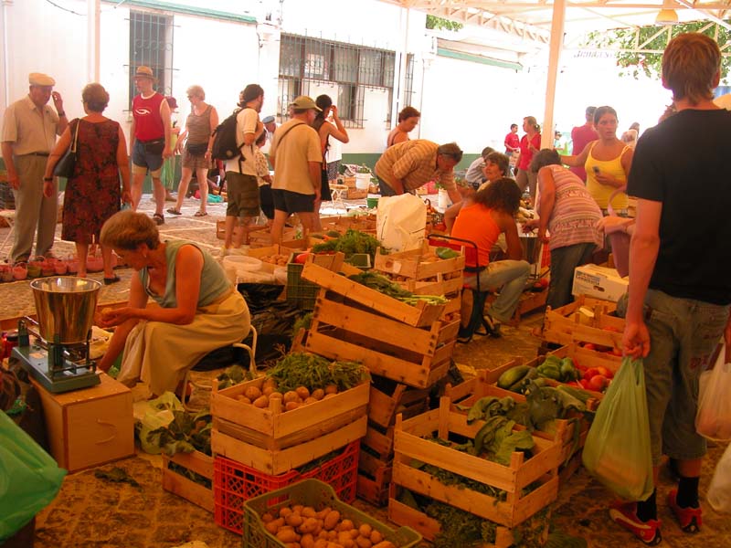 Markttreiben in Lagos 
