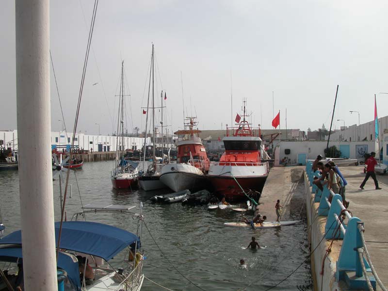 Suleika im vierten Glied mit Jugend des Club Nautico 