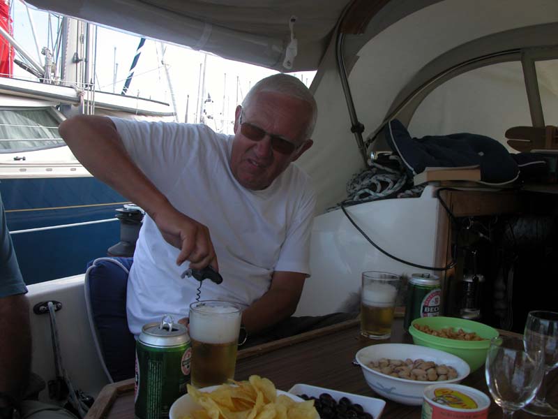 Fritz an der Arbeit 