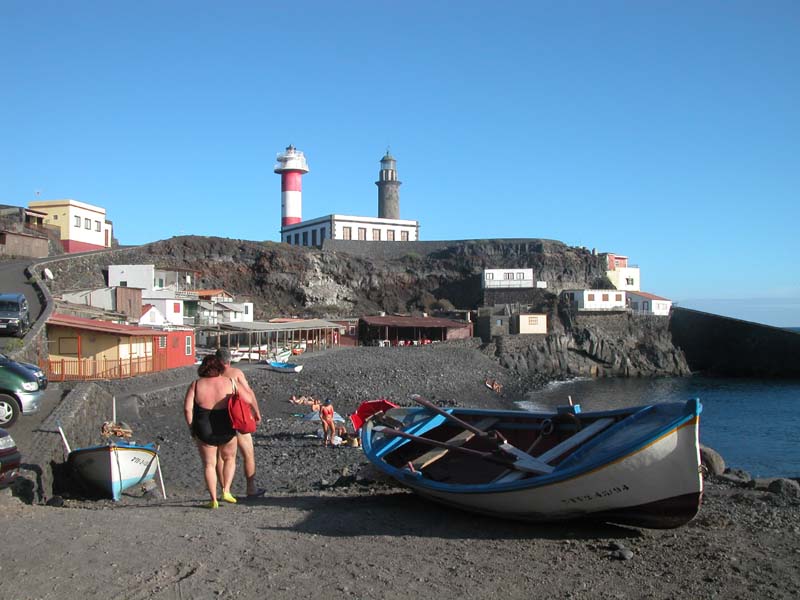 Beizchen beim Faro de Fuencaliente 