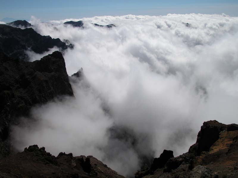 Blick vom Roque de los Muchachos 