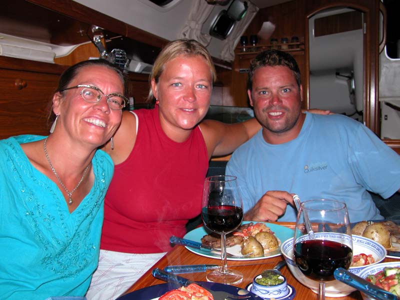 Ariane, Eveline und Guido 