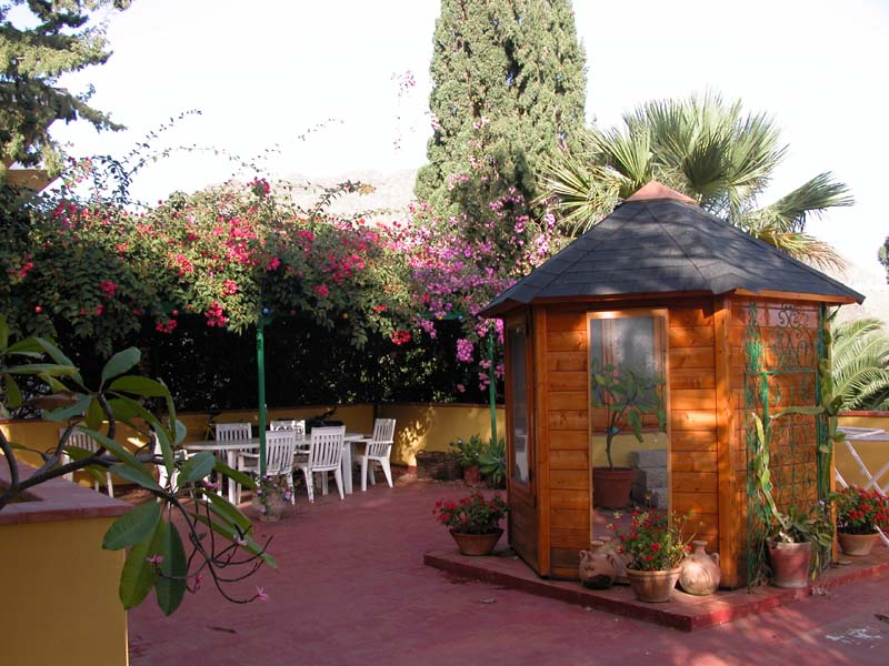Schöne Terrasse 