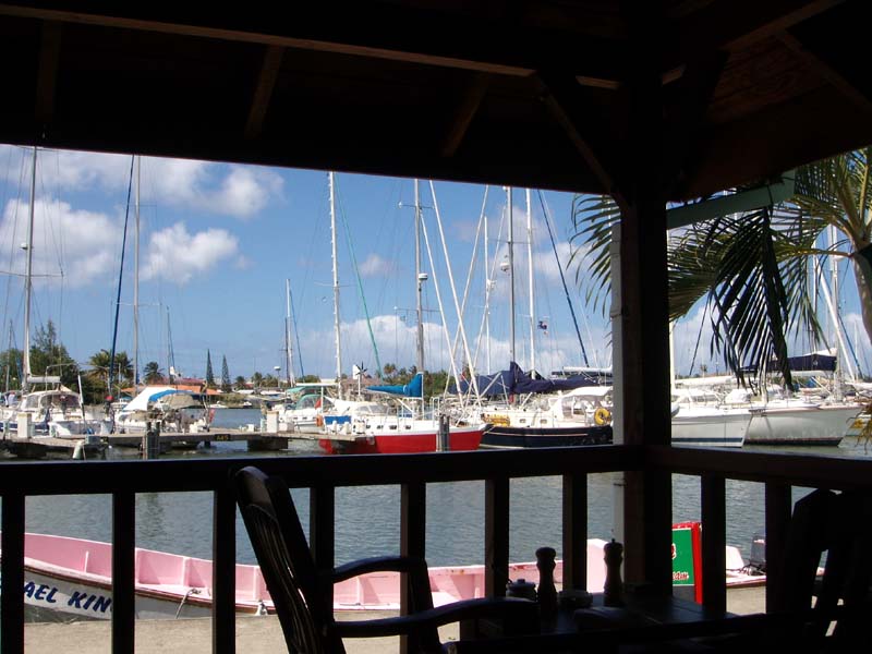 Suleika in der Rodney Bay Marina 