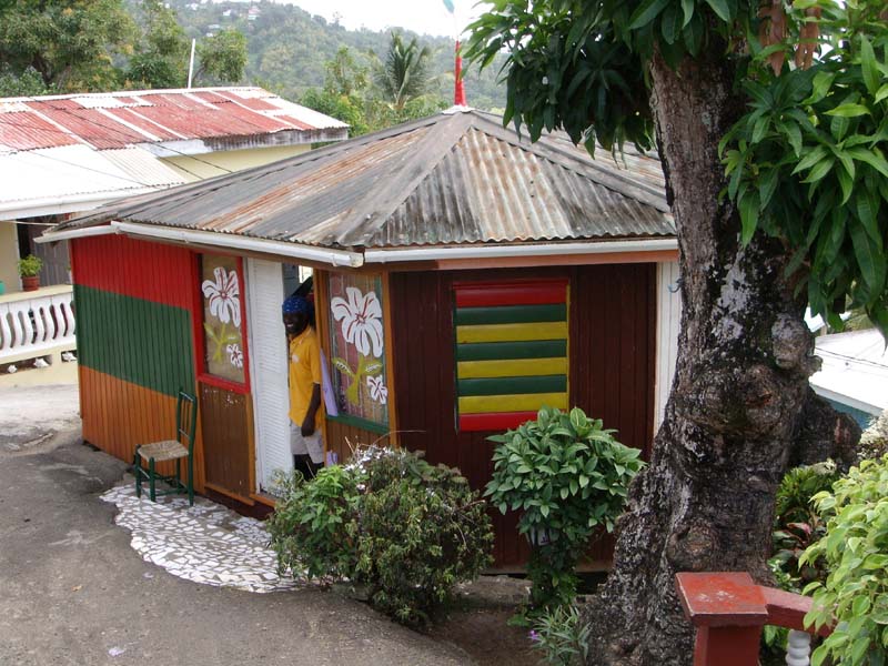 Vision und sein Haus 
