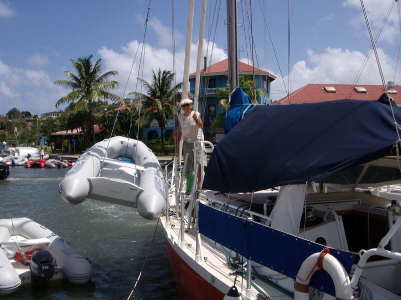 Unser neues Dinghy 