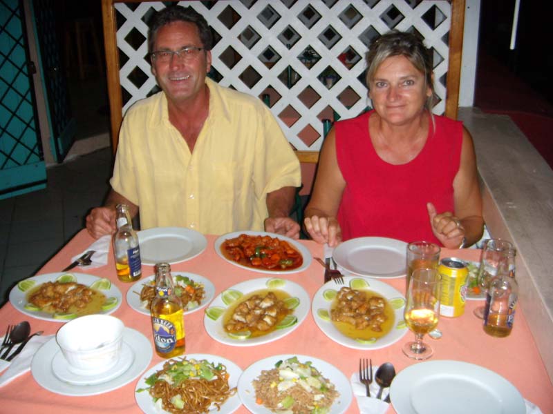 Casimir und Chantal beim Chinesen 
