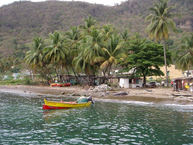 Strand von Soufrière 