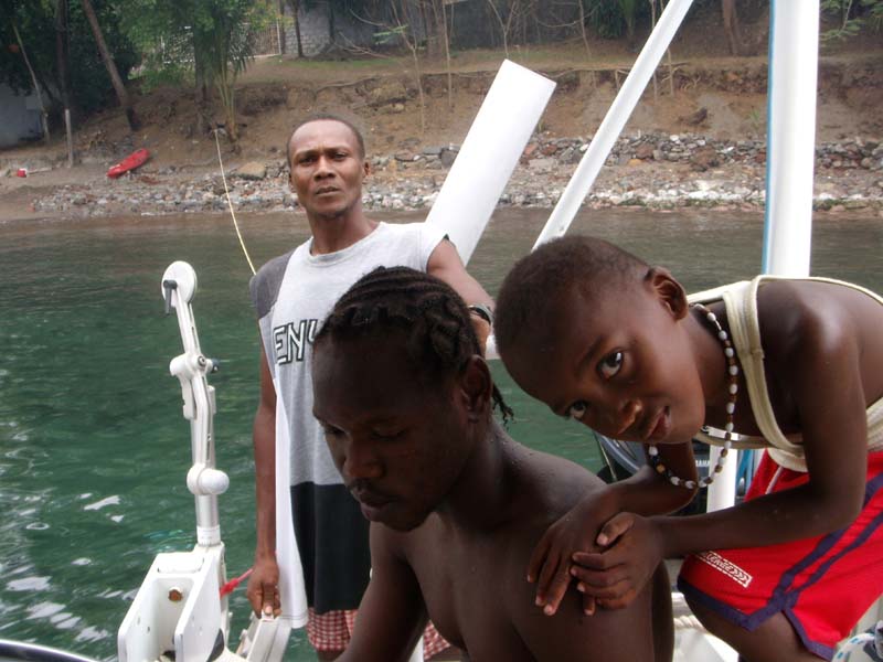 Franklin, Delroy und Siko 