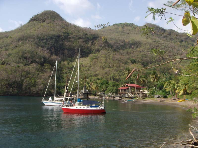 Suleika in der Wallilabou Bay 