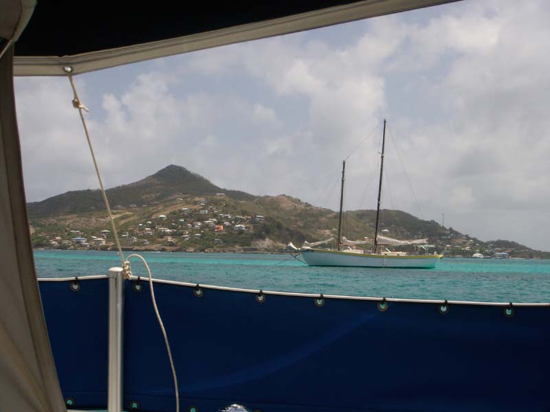 Sicht auf Petite Martinique 