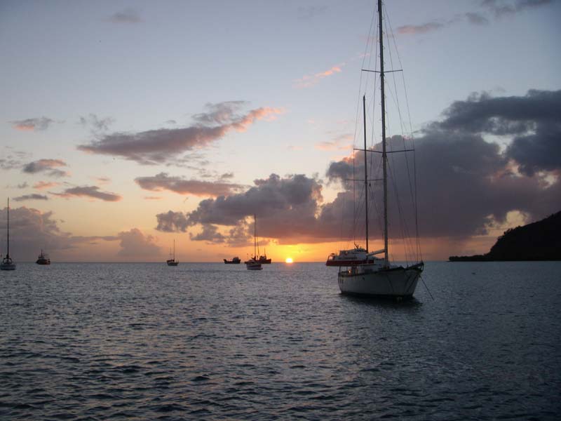 Kurz vor dem Green Flash 