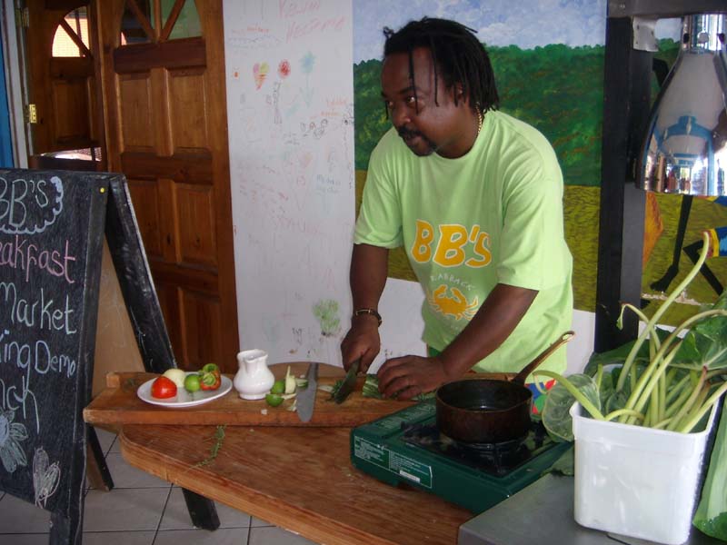Chef in Aktion 