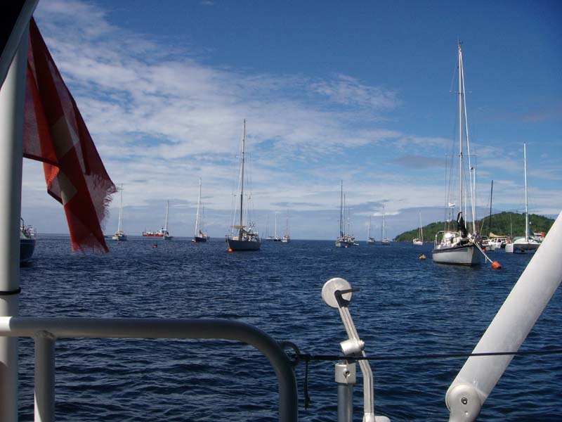 Chaguaramas – Bojen– und Ankerfeld 