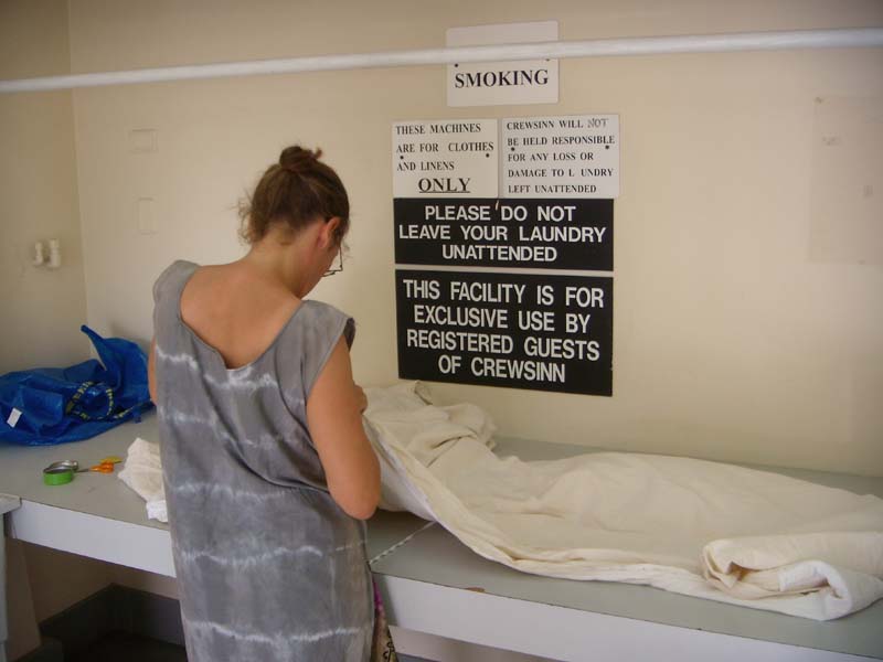 in der Crews Inn Laundry 