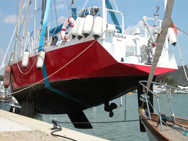 Phillippe Sirvent hebt sie aus dem Kanal (Juli 2005) 