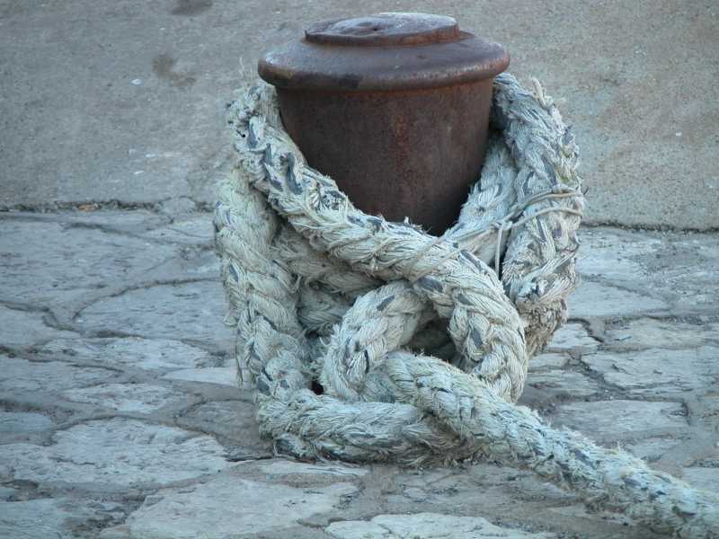 Poller in Sète, Golfe du Lion (Dezember 2005) 