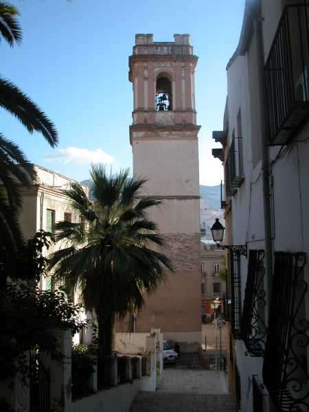 Iglesia Asunción in Dénia, Costa del Azahar (Januar 2006) 