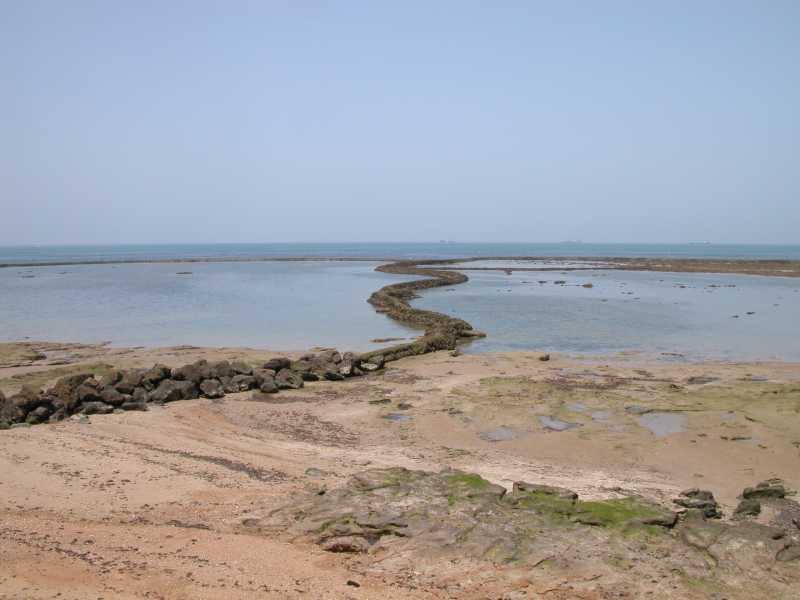 Schlangenlinie, Chipiona, Andalusien (Mai 2006) 