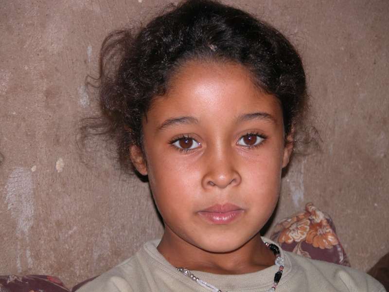 Sarahs Tochter, El Jadida, Marokko (September 2006) 