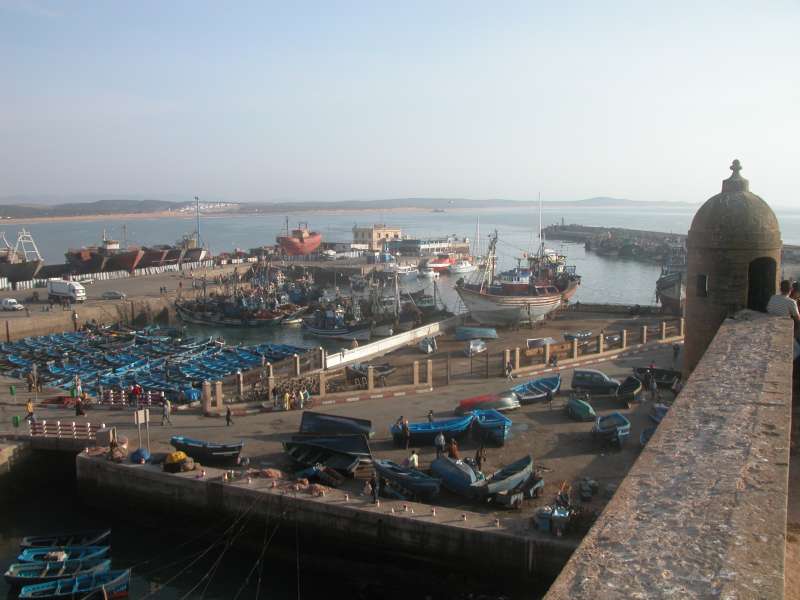 Hafen von Essaouira, Marokko (September 2006) 