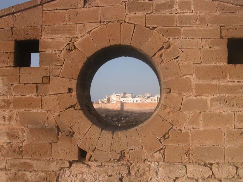 Durchblick, Essaouira, Marokko (September 2006) 