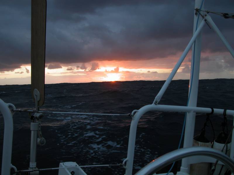 Sonnenaufgang, Transat (Januar 2007) 
