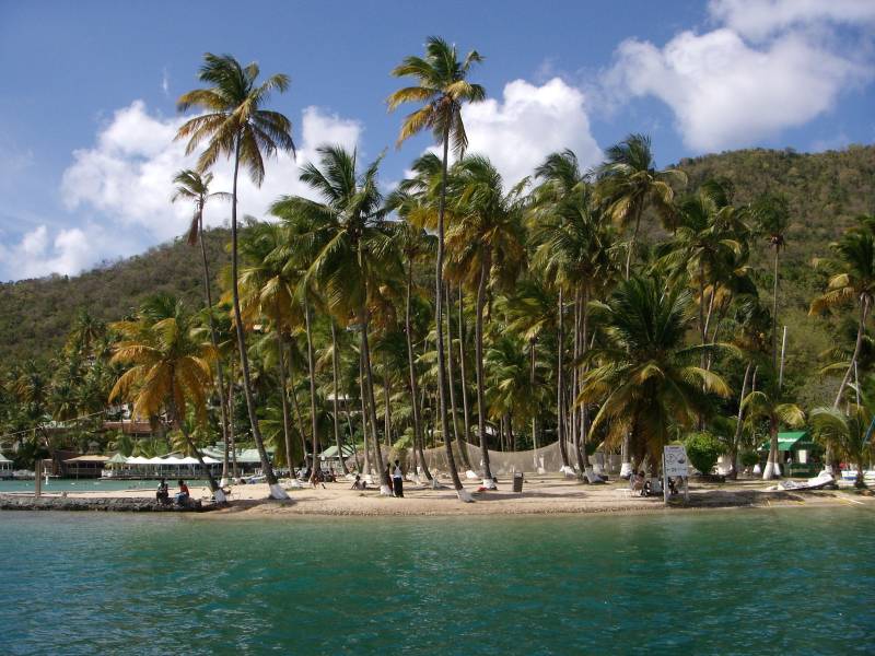Marigot Bay, St. Lucia (März 2007) 