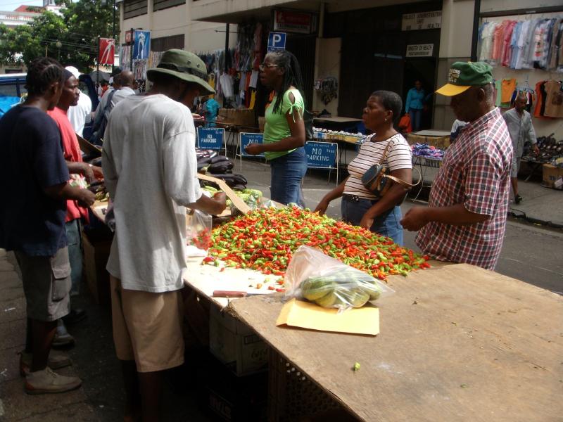Charlotte Street, Port of Spain, Trinidad (Juli 2007) 