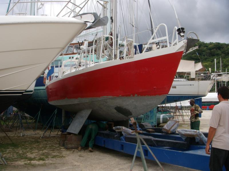 Suleika auf dem Trockenen, Chaguaramas, Trinidad (Juli 2007) 