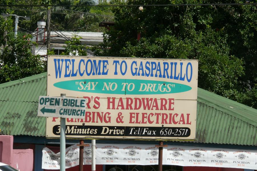 Ankunft in Gasparillo 