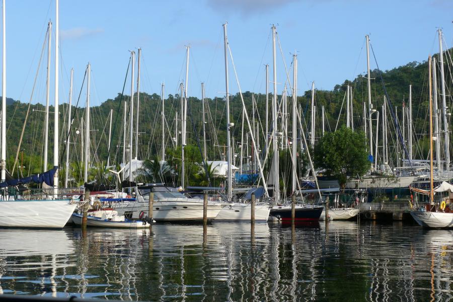 Morgenstimmung in Chaguaramas 