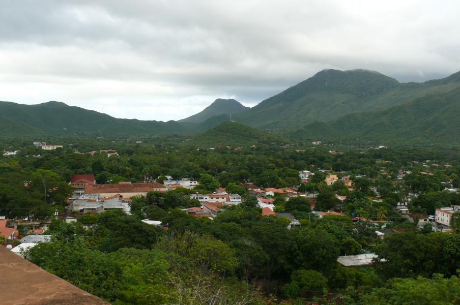 Aussicht auf die Hauptstadt La Asunción 