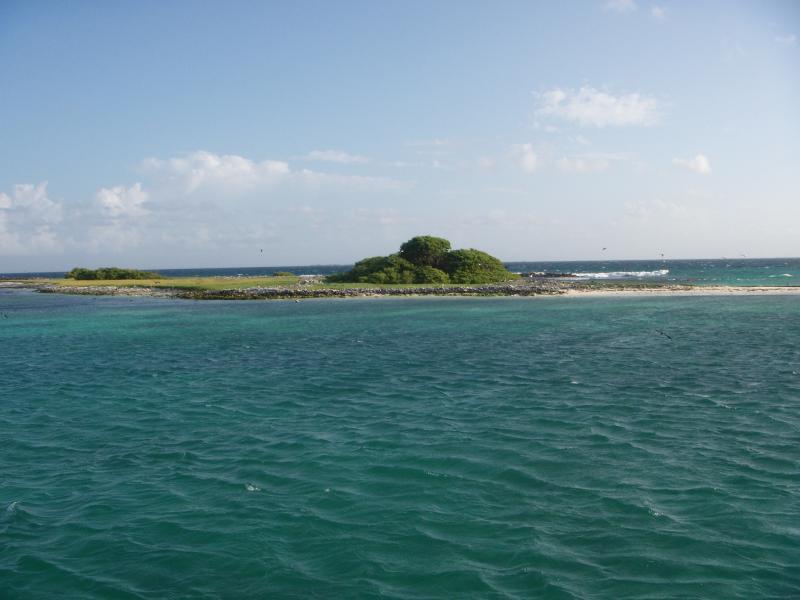 Ankerplatz zwischen Elbert Cay 