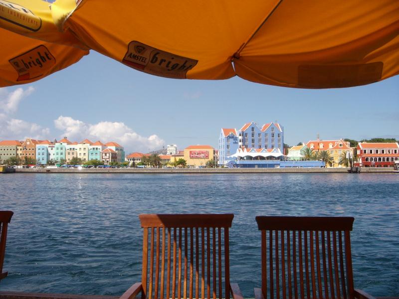Willemstad – Otrobanda, Aussicht aus der Beiz 
