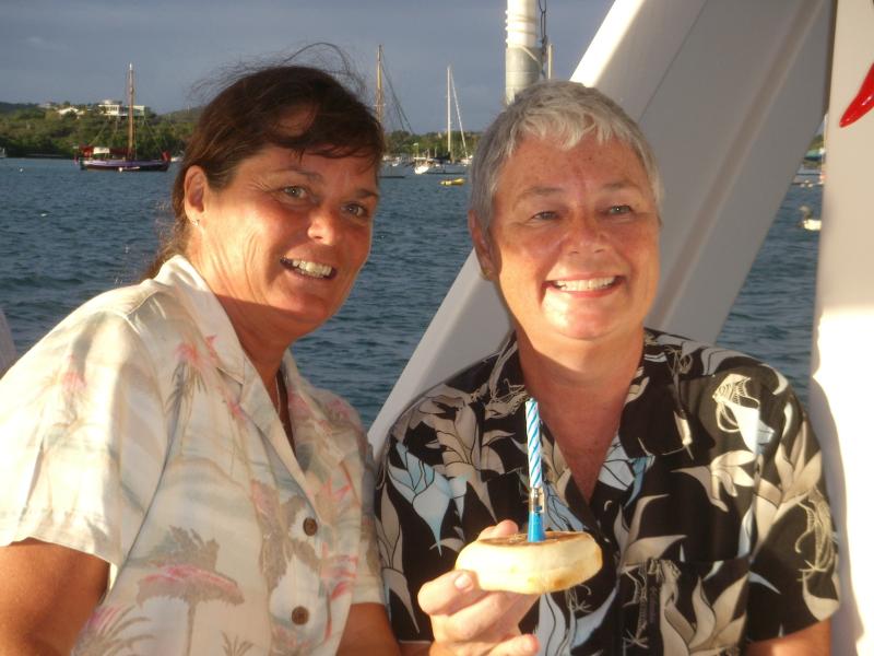 Geburtstagsfrauen Bettsy und Pixie 