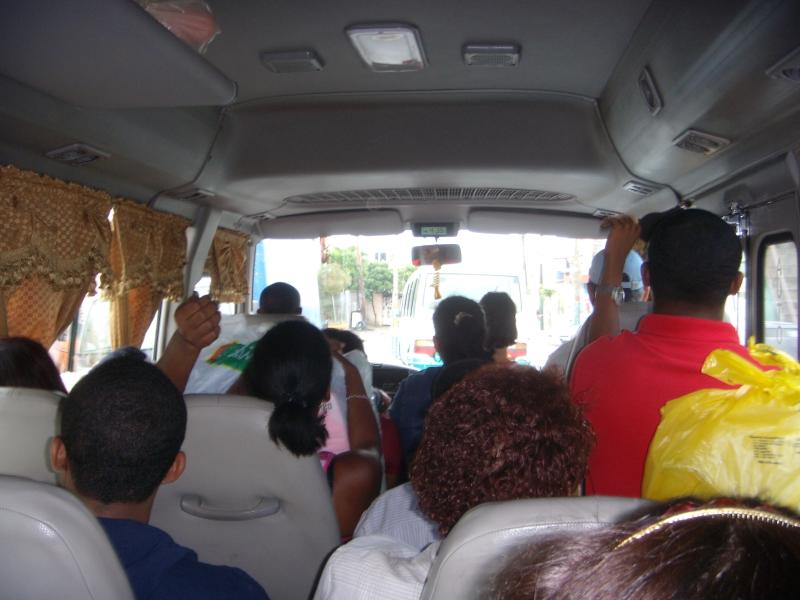 Im Bus nach Boca Chica 